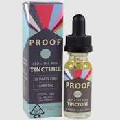 Proof - Tincture - HIGH CBD 20:1 THC 15ML