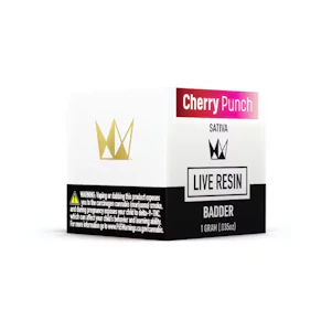 WEST COAST CURE - CHERRY PUNCH LIVE RESIN BADDER 1G - WEST COAST CURE