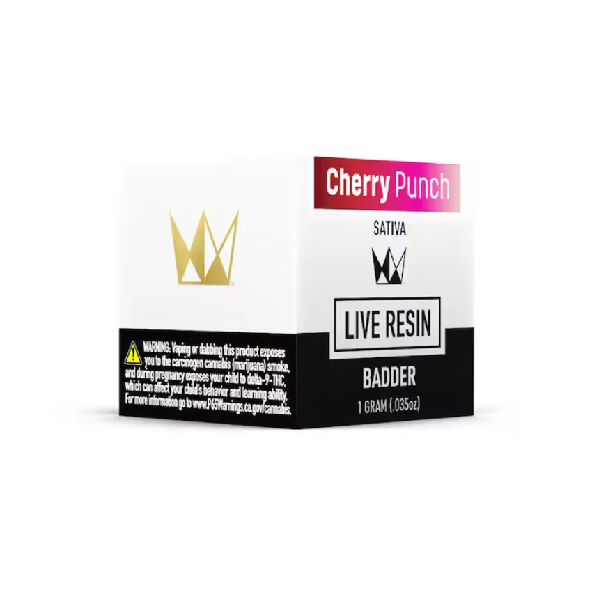 West Coast Cure - CHERRY PUNCH LIVE RESIN BADDER 1G - WEST COAST CURE Main Image
