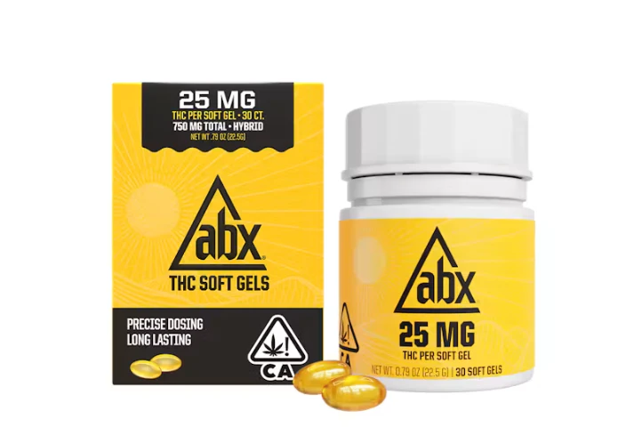 ABX - ABX - Soft Gels - 25mg THC - 30ct Main Image