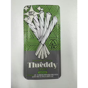 Threddy - Threddy | Tangie 2.5g (Sativa) - Infused Pre-roll 5pk
