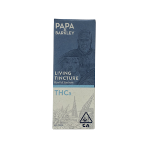 PAPA & BARKLEY - PAPA & BARKLEY: THCA LIVING TINCTURE 30ML