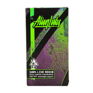 ALIEN LABS - Alien Labs - Xeno Live Resin Cart - 1g
