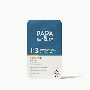 PAPA & BARKLEY - Papa & Barkley Releaf™ Patch 1:3 CBD:THC 30mg