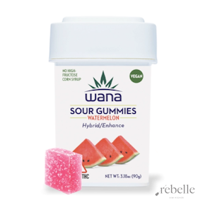 Watermelon Gummies | Hybrid | 20pk | Wana