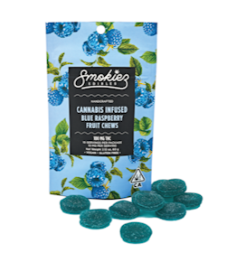 Smokiez | Gummies | Blue Raspberry | 10 pc