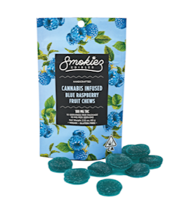 SMOKIEZ - Smokiez | Gummies | Blue Raspberry | 10 pc
