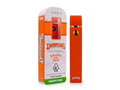 Dabwoods - Dabwoods - Pineapple Kush - 1g Disposable Vape