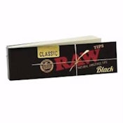 Classic Black Tips 50 Pk