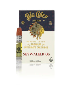 Big Chief - Big Chief - 510 Cartridge - Indica - Skywalker - (1g)