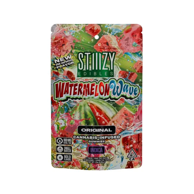 STIIIZY - STIIIZY | WATERMELON WAVE - 10PK | EDIBLE | 100MG Main Image