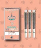 Presidential Infused 3pk Mini Blunts 2.1g Peach Mango