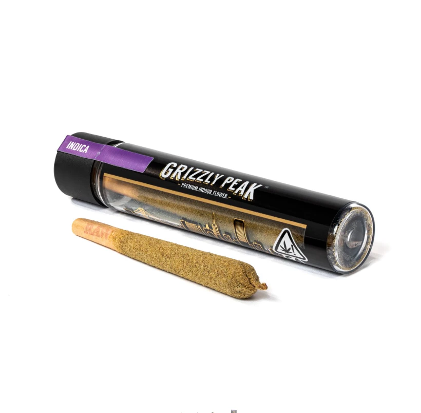 GRIZZLY PEAK FARMS - Grizzly Peak - Bear Claw Indica - 1g PreRoll Main Image