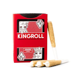 Kingroll Jr Infused 4pk Prerolls .75g Super Silver Haze x Pineapple Express $40