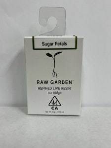 Sugar Petals 1g Refined Live Resin Cart - Raw Garden