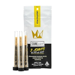 WEST COAST CURE - West Coast Cure - Pre Roll Pack - Sativa/Hybrid - Creative Pack - (3g total) 3 Pack