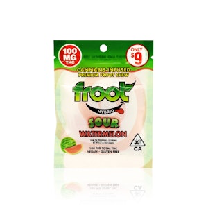 FROOT - FROOT - Edible - Sour Watermelon - Gummy - 100MG