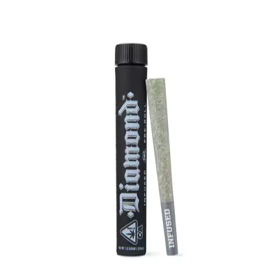 Heavy Hitters - Blue Sherbert - Diamond Infused Preroll (1g) Main Image