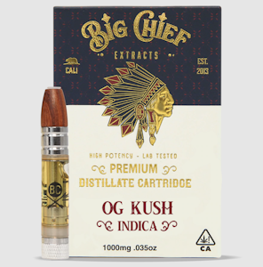 Big Chief Extracts - Kushmints (H) | 1g Cart | Big Chief
