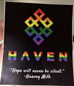Haven - Harvey Milk Sticker