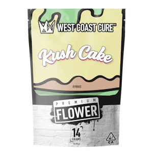 WEST COAST CURE - Kush Cake (H) 25% THC | WCC | 14g Flower