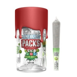 PACKS - PACKS | NYC SOUR DIESEL | MINI BURSTS 5 PK 2.5G