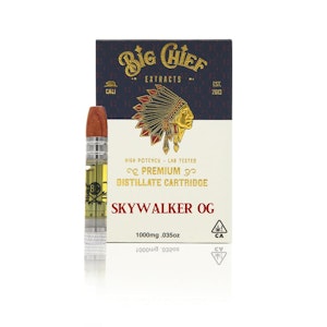 Big Chief Extracts - Skywalker OG (I) | 1g Cart | Big Chief