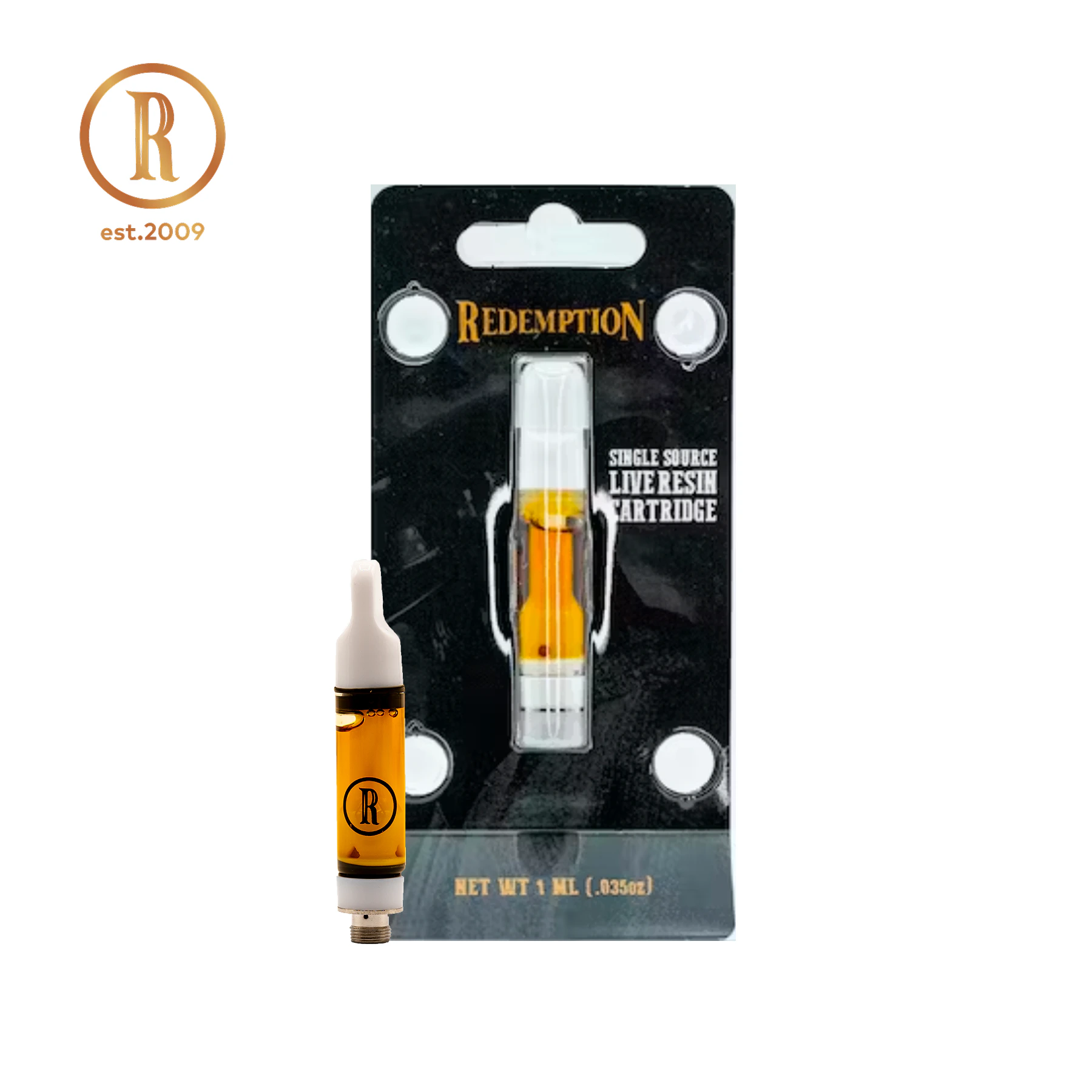 Redemption - Lemon Cherry Diesel 1g Live Resin 5-10 Cart Main Image