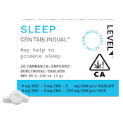 Sleep - Tablingual - CBN - 100mg - Level