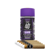 STIIIZY - 40's Blunts - Biscotti - Infused blunt Pack - 5pk - 2.5g