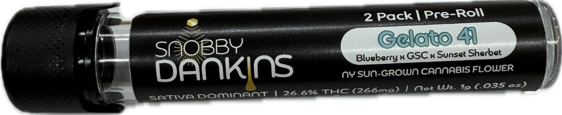 Snobby Dankins - Snobby Dankins | Gelato 41 | 2pk Prerolls | 1g Main Image