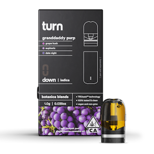 TURN - Turn Granddaddy Purp (I/H) Pod 1g