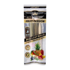 King Palm -  Fruit Passion | 2pc Mini Cone Pack |  (KPT102) King Palm 