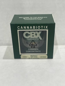 Cannabiotix - Whiteout 1g Terp Sugar - CBX