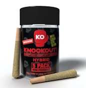 Knockout Mini | Hybrid | Pre- Roll Infused | 5 Pack 2.5g