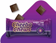 Cheeba Chews - Sleepy Time 2:1 THC:CBN:Melatonin Chocolate - 100mg