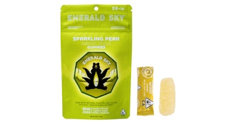 Emerald Sky - Sparkling Pear 10:1 THC:CBD Gummies - 110mg