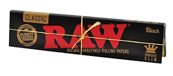 602 RAW Classic Black KING Slim Papers