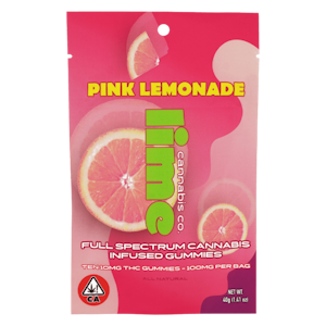 Lime - Pink Lemonade Gummies Full Spectrum 100mg