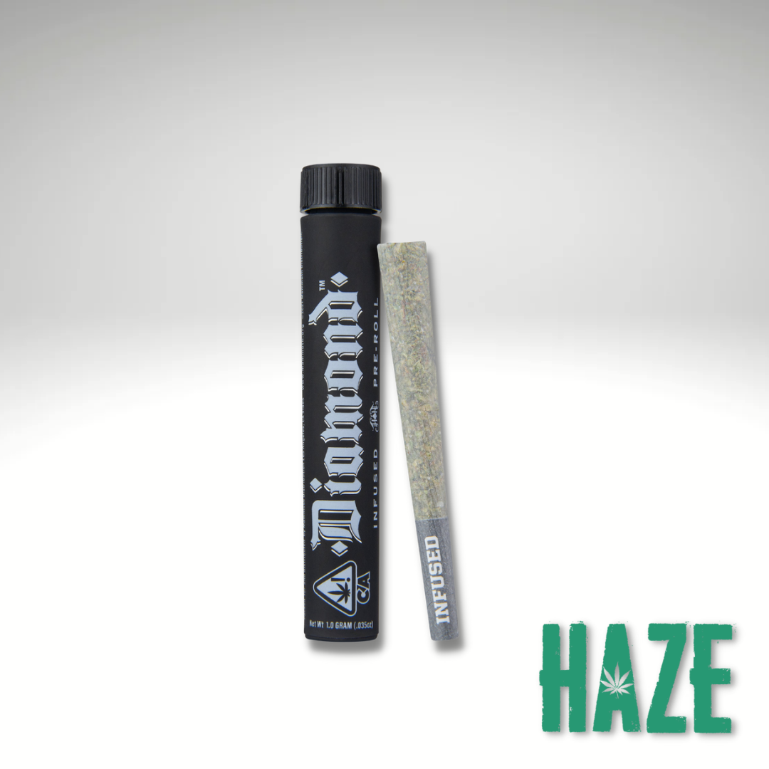 Black Haze Diamond Infused Preroll - 1g - California Disp...