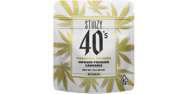 STIIIZY - STIIIZY 40's Pineapple Express 7g Infused Flower
