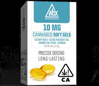 ABX - Refresh Soft Gels 10mg THC 10 ct.