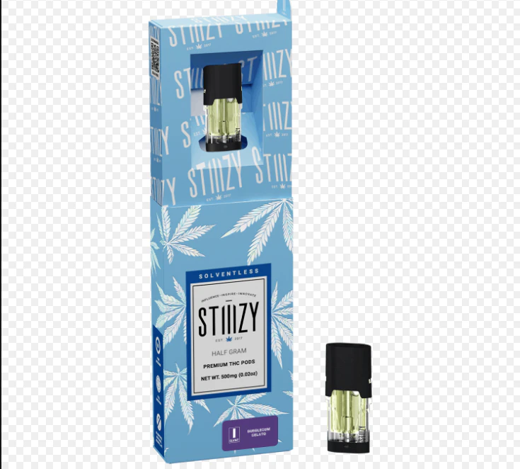STIIIZY - Stiiizy - Bubblegum Gelato - 0.5g Solventless Pod Main Image