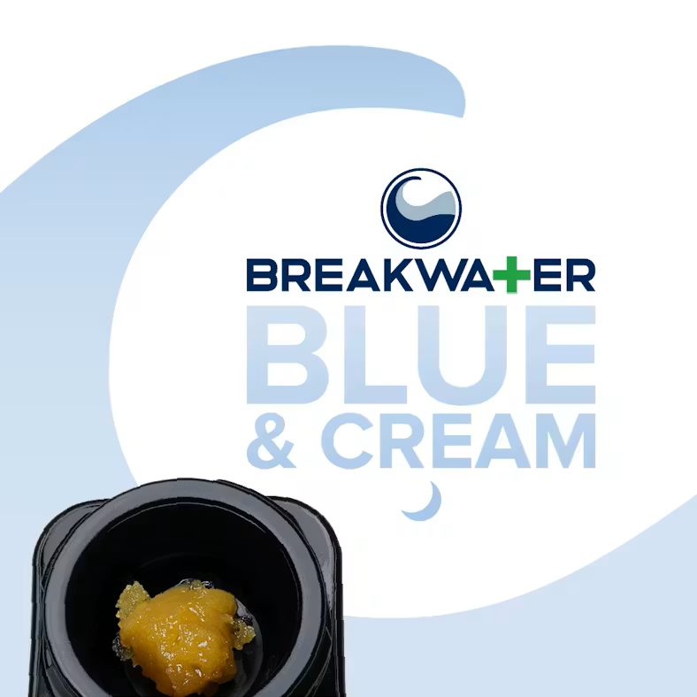 [REC] Breakwater | Blue & Cream | Live Hash Rosin | 0.5g Concentrate