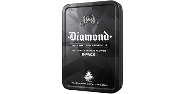 HEAVY HITTERS - Heavy Hitters - XJ-13 Diamond Infused Pre-Rolls - 5ct