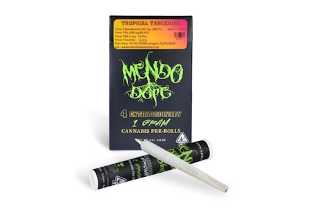 Mendo Dope - Prerolls - 4pk - Tropical Tangerine - (SH) 4g - Mendo Dope