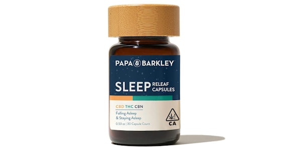PAPA & BARKLEY - Papa & Barkley - 1:1:1 CBN Sleep Releaf Capsules - 30ct