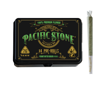 Pacific Stone - Preroll 0.5g Hybrid Peanut Butter Breath 14-Pack 7.0g