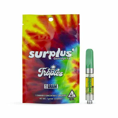 Surplus Cartridge Co. - Blueberry Bliss - Tropics Cart. (1g) Main Image