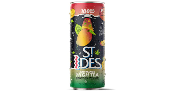 ST IDES - St. Ides - Maui Mango 100mg High Tea - 12oz Can
